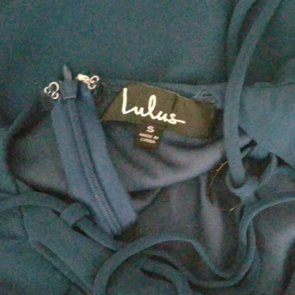 Lulus Navy Blue Love Lace Up Maxi Dress - Picture 6 of 8